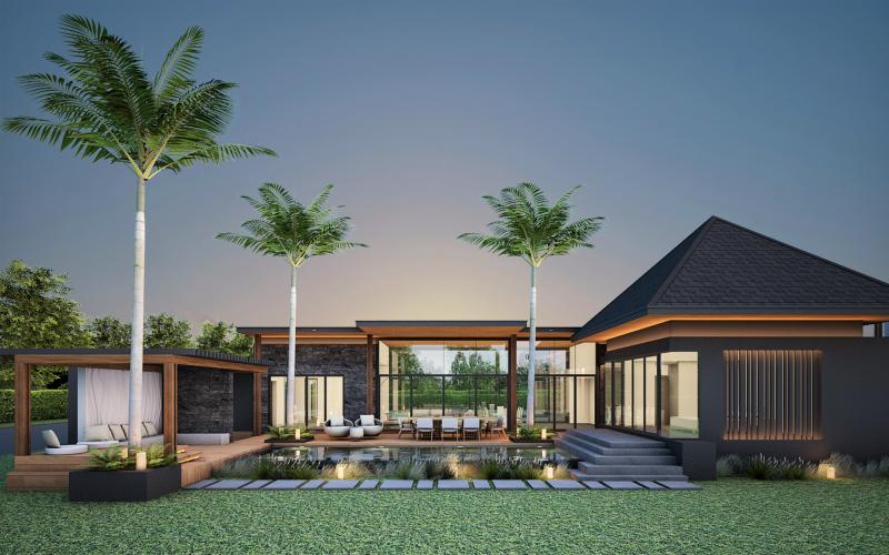 Suksan modern tropical villa