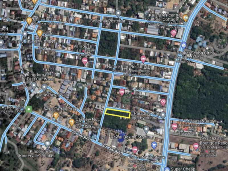 New plot for sale in Rawai