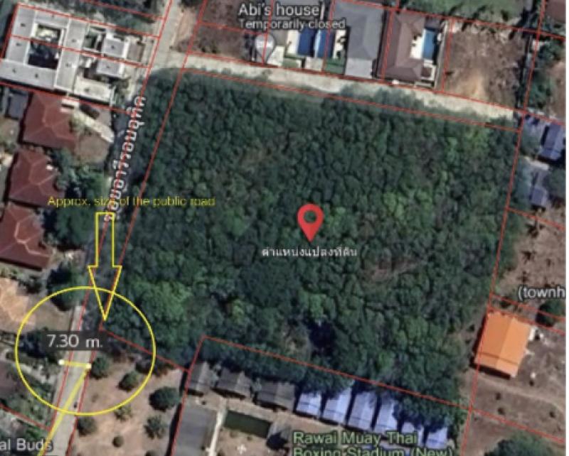 New plot for sale in Rawai